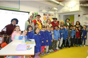 Le maschere della tradizione in visita alle scuole 20250307 5