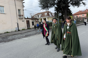 Il carnevale per la pace in giallo e blu di Leini 20250323 119