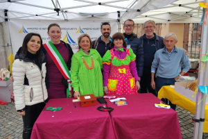 Il carnevale per la pace in giallo e blu di Leini 20250323 128