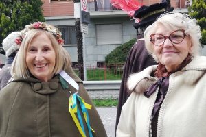 Il carnevale per la pace in giallo e blu di Leini 20250323 36