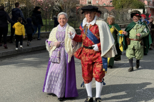 Il carnevale per la pace in giallo e blu di Leini 20250323 109