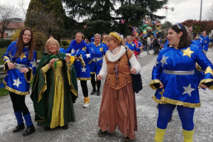Il carnevale per la pace in giallo e blu di Leini 20250323 54