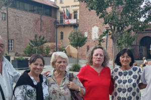 Lucia Loru in visita a Leini 20250913 intro