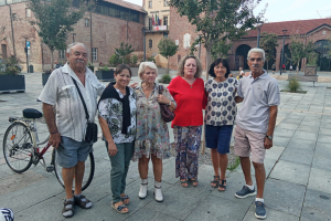 Lucia Loru in visita a Leini 02