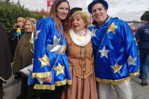 Il carnevale per la pace in giallo e blu di Leini 20250323 24