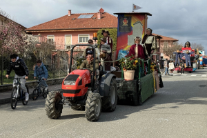 Il carnevale per la pace in giallo e blu di Leini 20250323 95