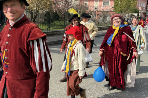 Il carnevale per la pace in giallo e blu di Leini 20250323 103