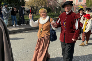 Il carnevale per la pace in giallo e blu di Leini 20250323 99