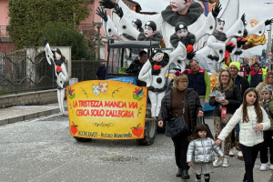 Il carnevale per la pace in giallo e blu di Leini 20250323 74
