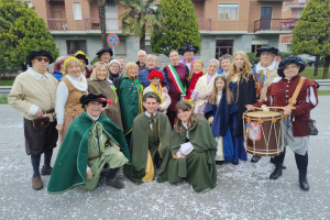 Il carnevale per la pace in giallo e blu di Leini 20250323 20