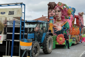 Il carnevale per la pace in giallo e blu di Leini 20250323 70