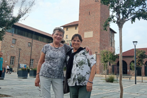 Lucia Loru in visita a Leini 03