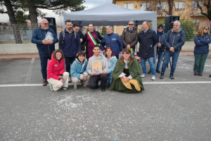 Il carnevale per la pace in giallo e blu di Leini 20250323 127