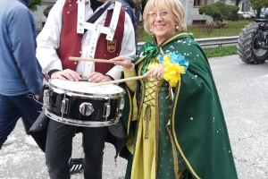 Il carnevale per la pace in giallo e blu di Leini 20250323 43