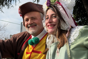 Il carnevale per la pace in giallo e blu di Leini 20250323 96