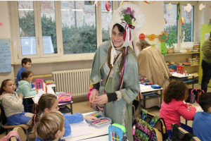 Le maschere della tradizione in visita alle scuole 20250307 1