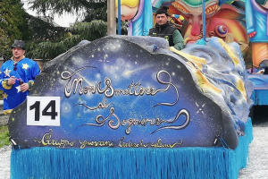 Il carnevale per la pace in giallo e blu di Leini 20250323 27