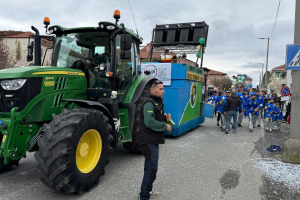 Il carnevale per la pace in giallo e blu di Leini 20250323 65