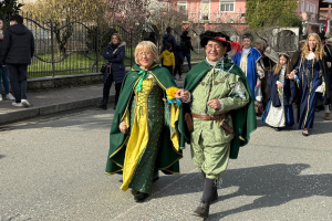 Il carnevale per la pace in giallo e blu di Leini 20250323 106