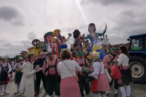Il carnevale per la pace in giallo e blu di Leini 20250323 44