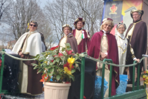 Il carnevale per la pace in giallo e blu di Leini 20250323 15