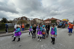 Il carnevale per la pace in giallo e blu di Leini 20250323 71