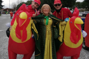 Il carnevale per la pace in giallo e blu di Leini 20250323 51