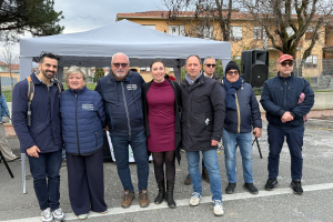 Il carnevale per la pace in giallo e blu di Leini 20250323 63