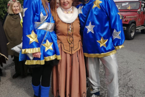 Il carnevale per la pace in giallo e blu di Leini 20250323 38