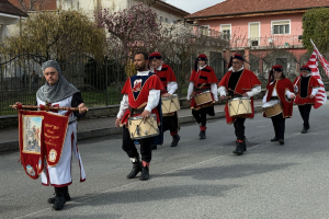 Il carnevale per la pace in giallo e blu di Leini 20250323 115