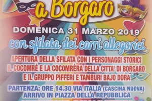 Carnevale Borgaro Torinese 2019 20190331 locandina