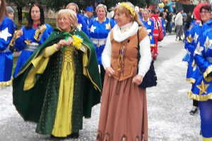 Il carnevale per la pace in giallo e blu di Leini 20250323 37